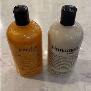 Philosophy Pumpkin Icing and Cinnamon Buns Shower Gel Duo